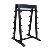 Body Solid Fixed Barbell, Fixed Curl Bar Rack
