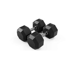 VTX SD-R 8-Sided Rubber Dumbbell Set