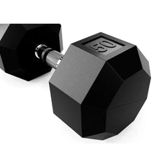 VTX SD-R 8-Sided Rubber Encased Hex Dumbbell