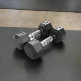 VTX SD-R 8-Sided Rubber Dumbbell Set