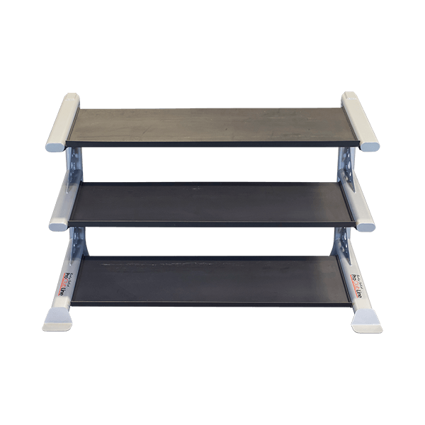 Body Solid Pro Clubline 3 Tier Dumbbell Rack SDKR1000DB