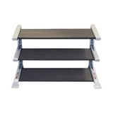Body Solid Pro Clubline 3 Tier Dumbbell Rack SDKR1000DB