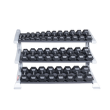 Body Solid Pro Clubline 3 Tier Dumbbell Rack SDKR1000DB