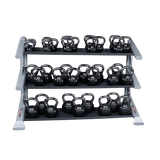 Body Solid Pro Clubline 3 Tier Kettlebell Rack SDKR1000KB