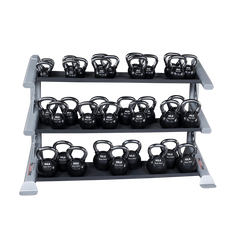 Body Solid Pro Clubline 3 Tier Kettlebell Rack SDKR1000KB