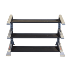 Body Solid Pro Clubline 3 Tier Kettlebell Rack SDKR1000KB