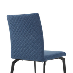 Andes/Lyon 5-Piece Dining Set – Modern MDF & Ceramic Table with Stylish Geometric Chairs for Comfort