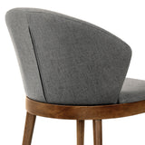 Arcadia/Juno Rubberwood Dining Set - Stylish 5-Piece Round Table with Ergonomic Chairs for Comfort