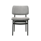 Cirque Mid-Century Dining Set - 5-Piece Comfort & Style with Round Table and Plush Chairs Included