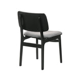 Cirque Mid-Century Dining Set - 5-Piece Comfort & Style with Round Table and Plush Chairs Included