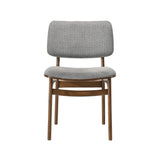Cirque Mid-Century Dining Set - 5-Piece Comfort & Style with Round Table and Plush Chairs Included