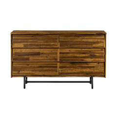 Cusco 4-Piece Acacia Wood and Metal Bedroom Set for Modern Farmhouse Style and Comfort
