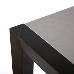 Fineline/Clip Eucalyptus Super Stone 7-Piece Outdoor Dining Set for Stylish and Durable Gatherings