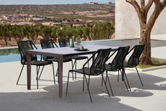 Fineline/Clip Eucalyptus Super Stone 7-Piece Outdoor Dining Set for Stylish and Durable Gatherings