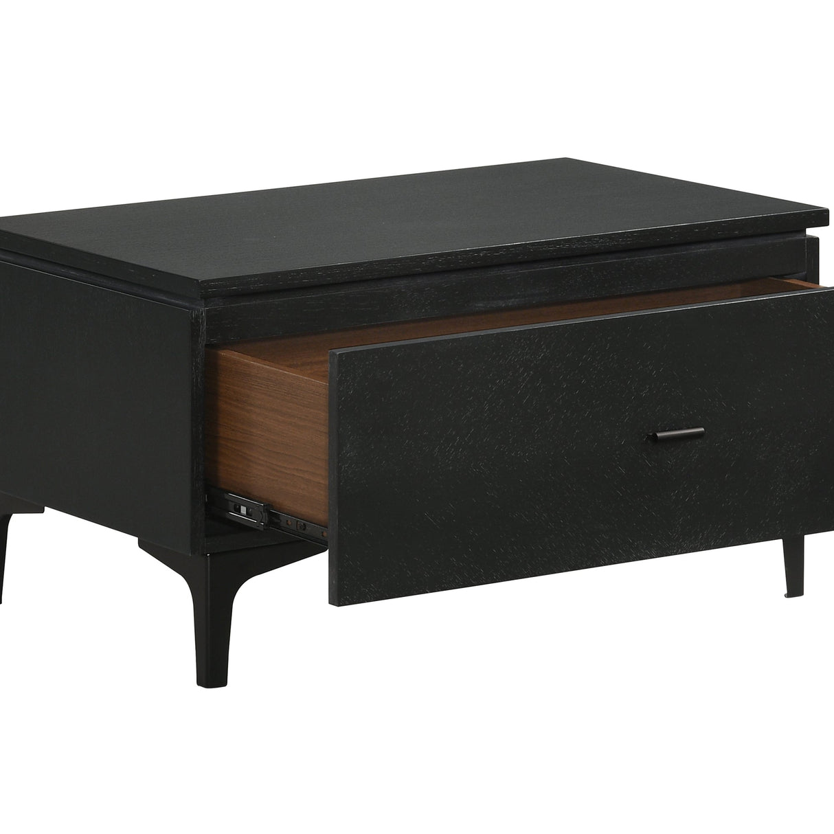 Legend Modern 3-Piece Gray Fabric King Bed and Nightstands Set with Soft-Close Drawers & Support