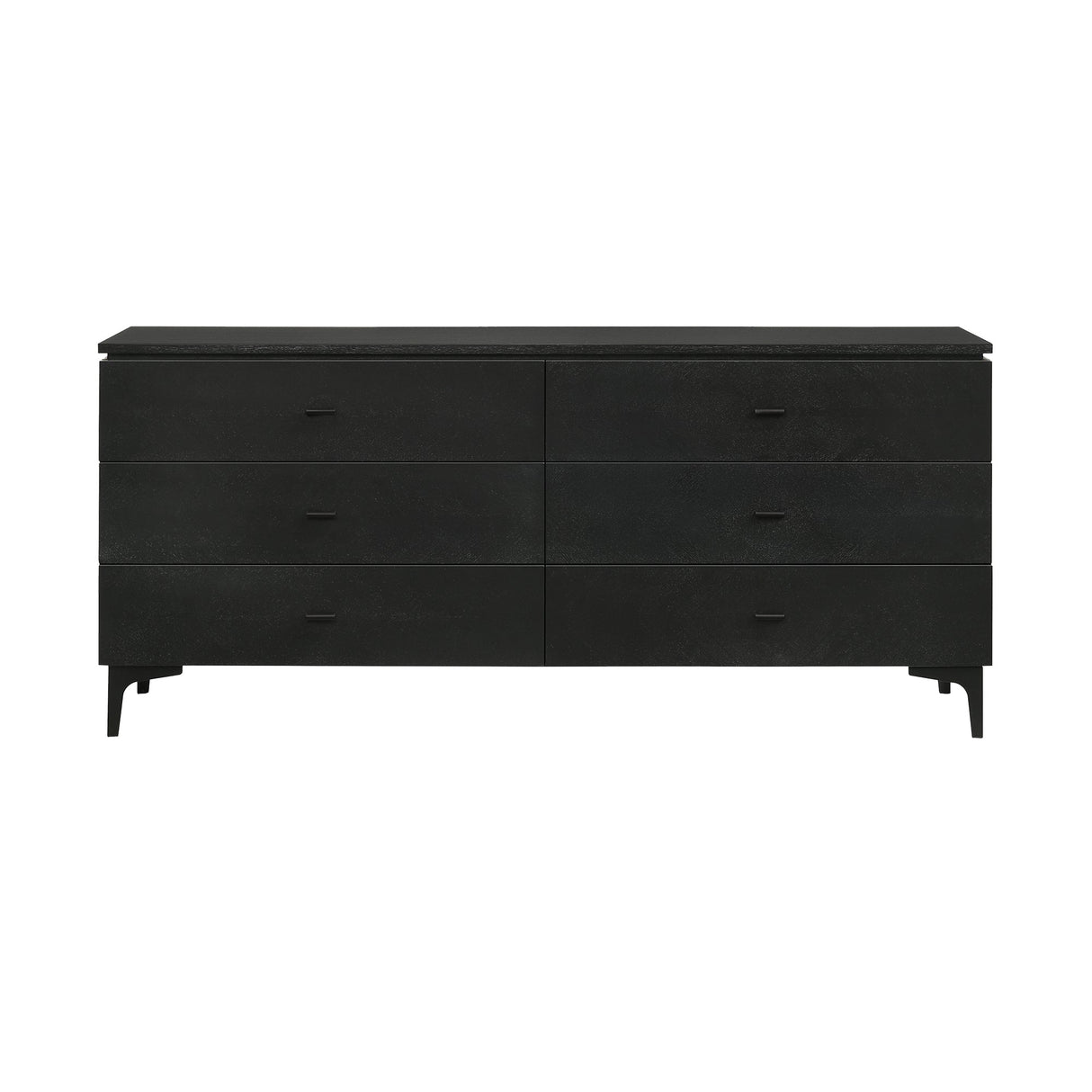 Legend 4-Piece Gray Fabric King Bedroom Set with Modern Dresser & Nightstands - Cozy Elegance!
