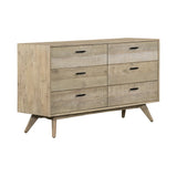 Baly Solid Acacia Bedroom Set – 4-Piece Modern Rustic Furniture for Stylish and Lasting Comfort