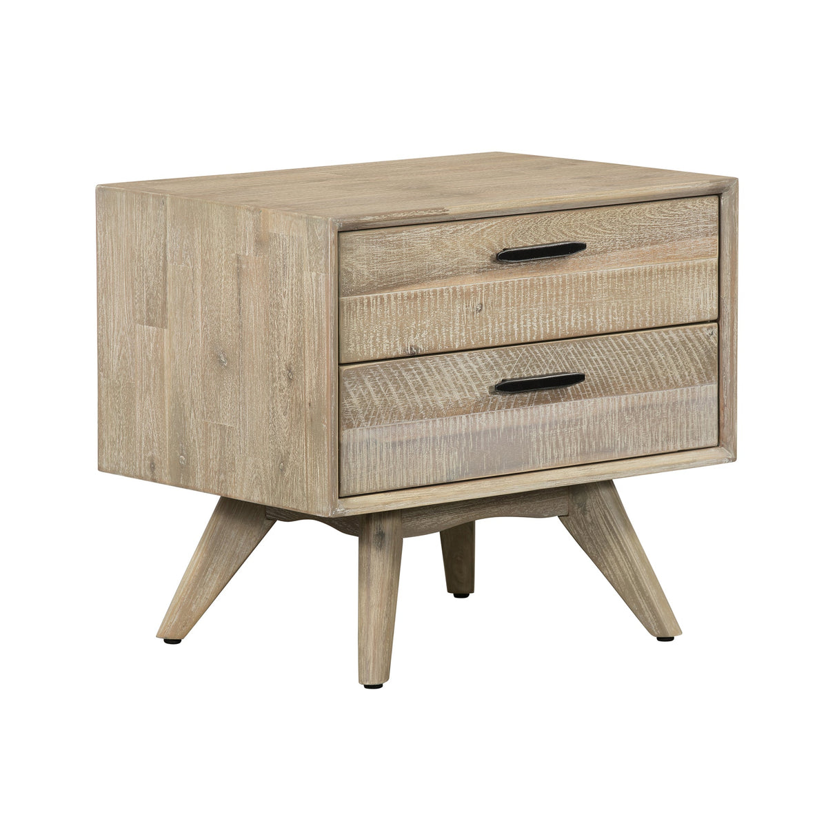 Baly Solid Acacia Bedroom Set – 4-Piece Modern Rustic Furniture for Stylish and Lasting Comfort