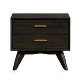 Baly Solid Acacia Bedroom Set – 4-Piece Modern Rustic Furniture for Stylish and Lasting Comfort