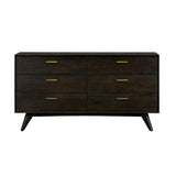 Baly Solid Acacia Bedroom Set – 4-Piece Modern Rustic Furniture for Stylish and Lasting Comfort