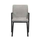 Laredo Mid-Century Modern Dining Set - 5-Piece with Stylish Walnut Top and Comfortable Chairs