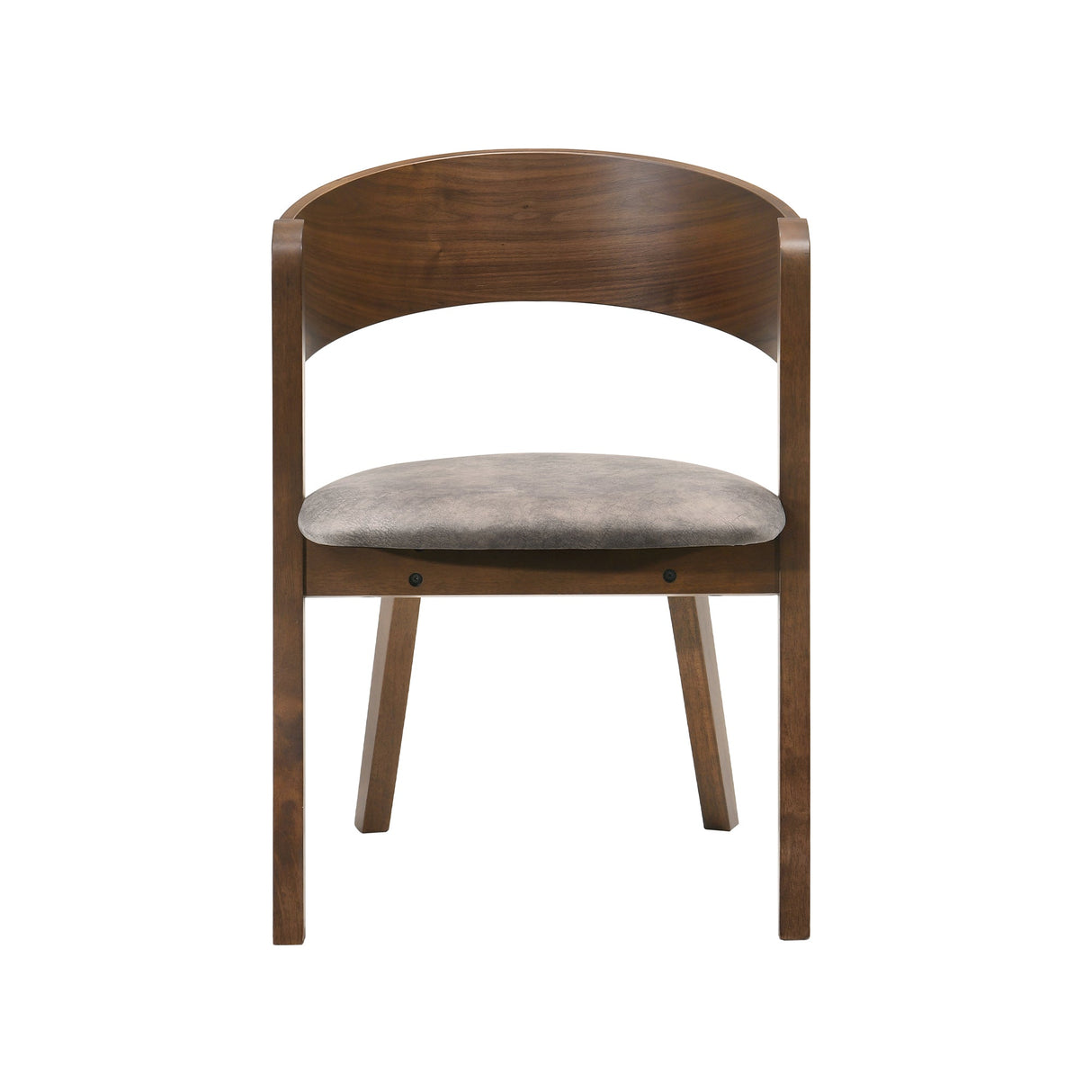 Laredo Mid-Century Modern Dining Set - 5-Piece with Stylish Walnut Top and Comfortable Chairs