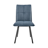 Margot/Rylee 5-Piece Dining Set - Luxurious Upholstered Comfort with Durable Metal Frame & Table