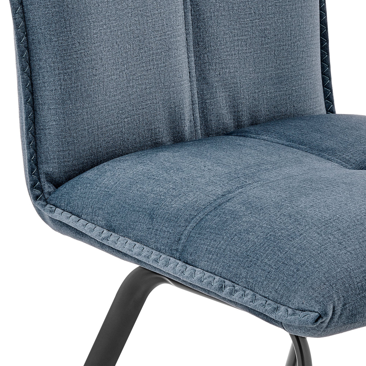 Margot/Rylee 5-Piece Dining Set - Luxurious Upholstered Comfort with Durable Metal Frame & Table