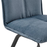 Margot/Rylee 5-Piece Dining Set - Luxurious Upholstered Comfort with Durable Metal Frame & Table