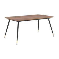 Messina/Messina Messina 5-Piece Velvet and Walnut Dining Set - Elegant Modern Design with Comfort and Durability