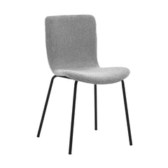 Messina/Gillian 5-Piece Dining Set - Modern Walnut Table with Stylish Ergonomic Chairs for Comfort