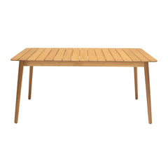 Nassau 5-Piece Outdoor Dining Set - Elegant Eucalyptus Table & Stylish Honey Finish Chairs, Durable!