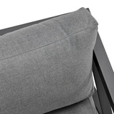 Sonoma 4-Piece Outdoor Conversation Set - Stylish Aluminum Frame with Comfortable Waterproof Cushions