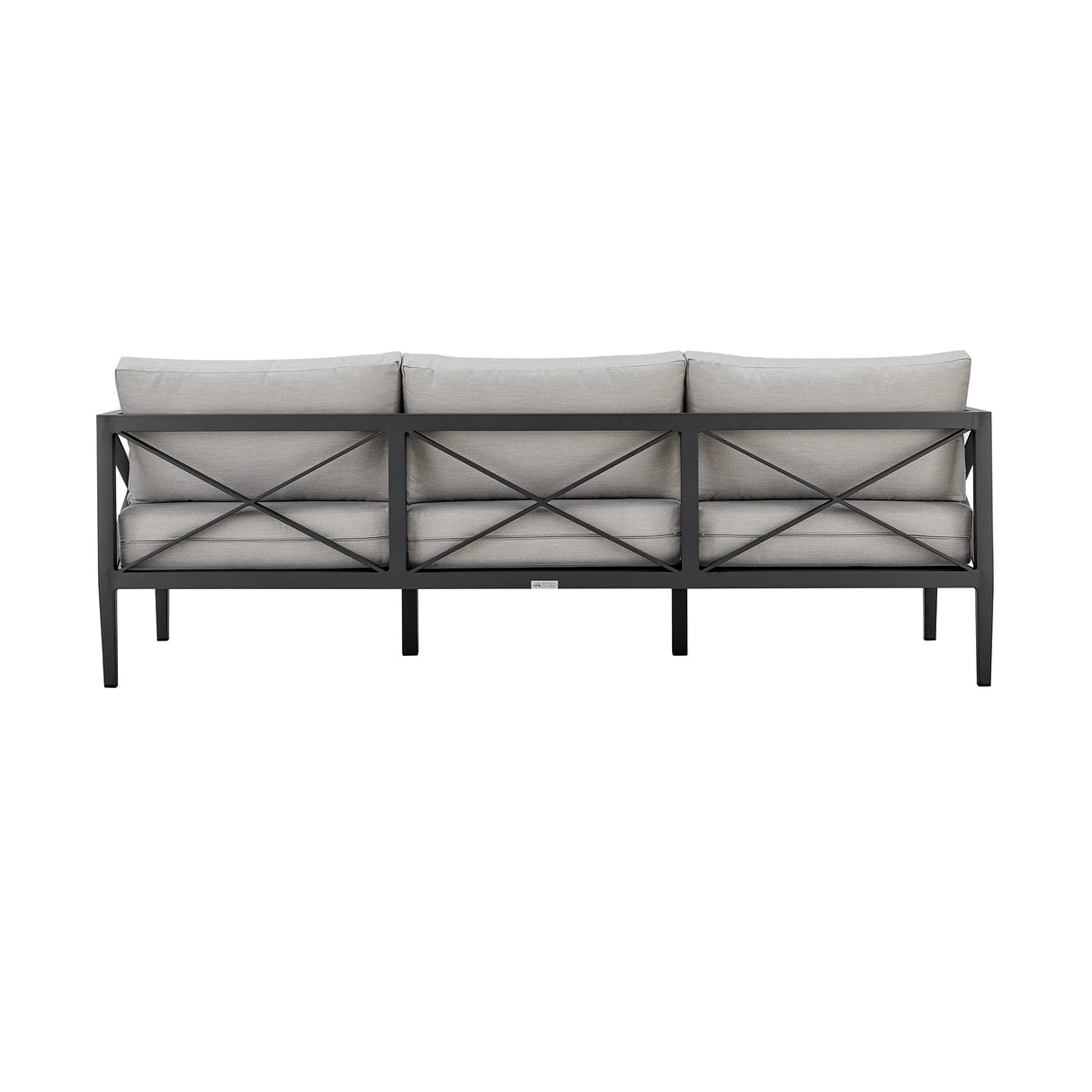 Sonoma 4-Piece Outdoor Conversation Set - Stylish Aluminum Frame with Comfortable Waterproof Cushions