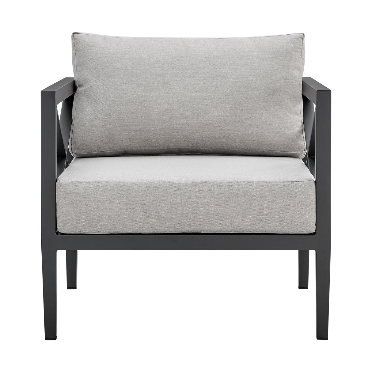 Sonoma 4-Piece Outdoor Conversation Set - Stylish Aluminum Frame with Comfortable Waterproof Cushions