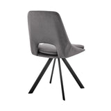 Radford/Lexi 5-Piece Velvet Dining Set with Unique Metal Base for Ultimate Comfort & Durability