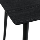 Westmont/Juno Modern Rubberwood 5-Piece Dining Set - Stylish Table & Ergonomic Chairs for Home