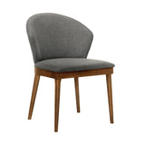 Westmont/Juno Modern Rubberwood 5-Piece Dining Set - Stylish Table & Ergonomic Chairs for Home