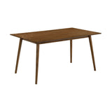 Westmont/Juno Modern Rubberwood 5-Piece Dining Set - Stylish Table & Ergonomic Chairs for Home