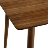 Westmont/Juno Modern Rubberwood 5-Piece Dining Set - Stylish Table & Ergonomic Chairs for Home