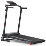 Sunny Health Fitness Compact Motorized Smart Treadmill with Easy Assembly & Folding