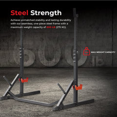 Sunny Health & Fitness Multifunctional Adjustable Bench Press Squat Rack