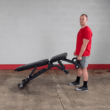 Body Solid ProClub Line Flat, Incline and Decline Bench