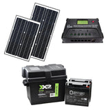 Aleko Solar Kit for Gate Openers - 50W