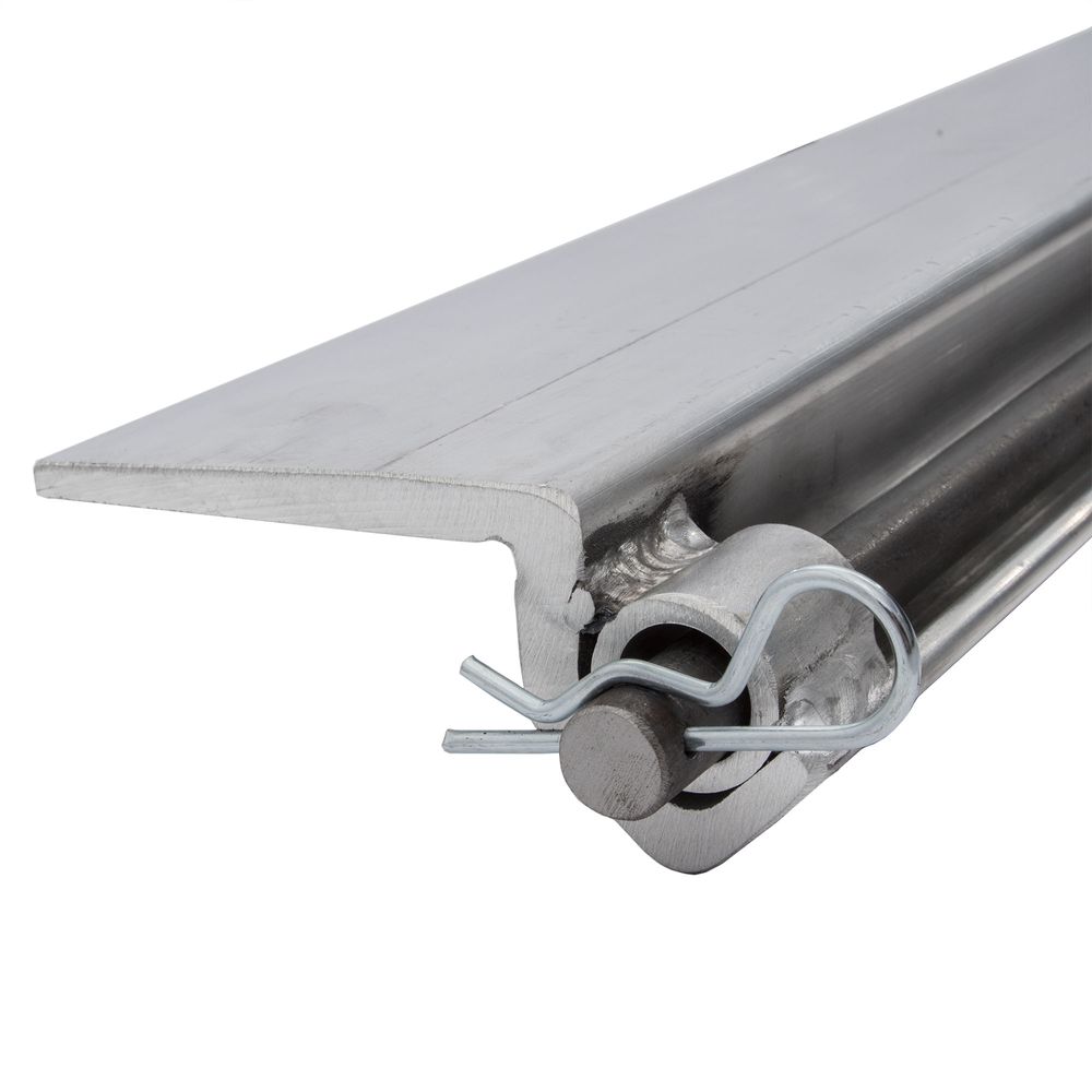Aluminum Skid Seat Attaching Bracket for Pin-End Ramps