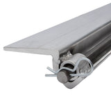 Aluminum Skid Seat Attaching Bracket for Pin-End Ramps