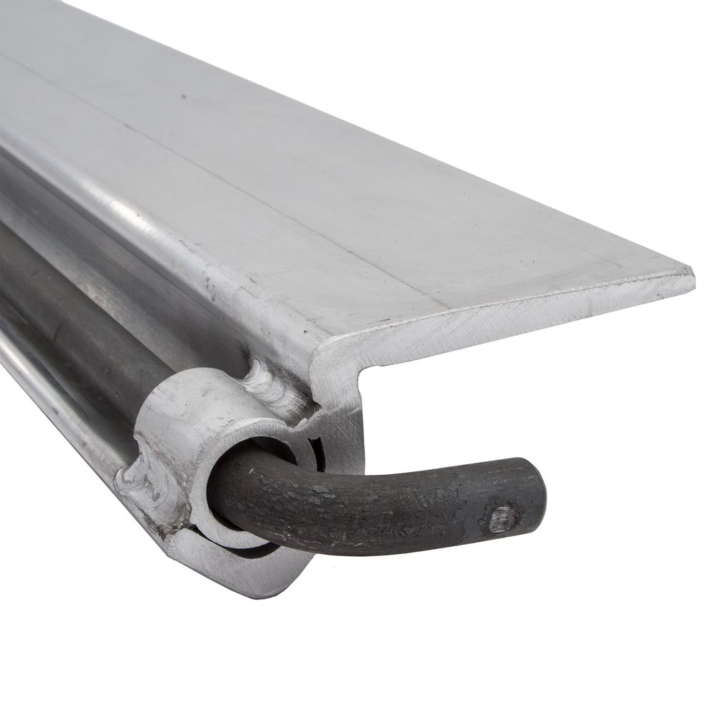 Aluminum Skid Seat Attaching Bracket for Pin-End Ramps