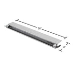 Aluminum Skid Seat Attaching Bracket for Pin-End Ramps