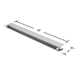 Aluminum Skid Seat Attaching Bracket for Pin-End Ramps