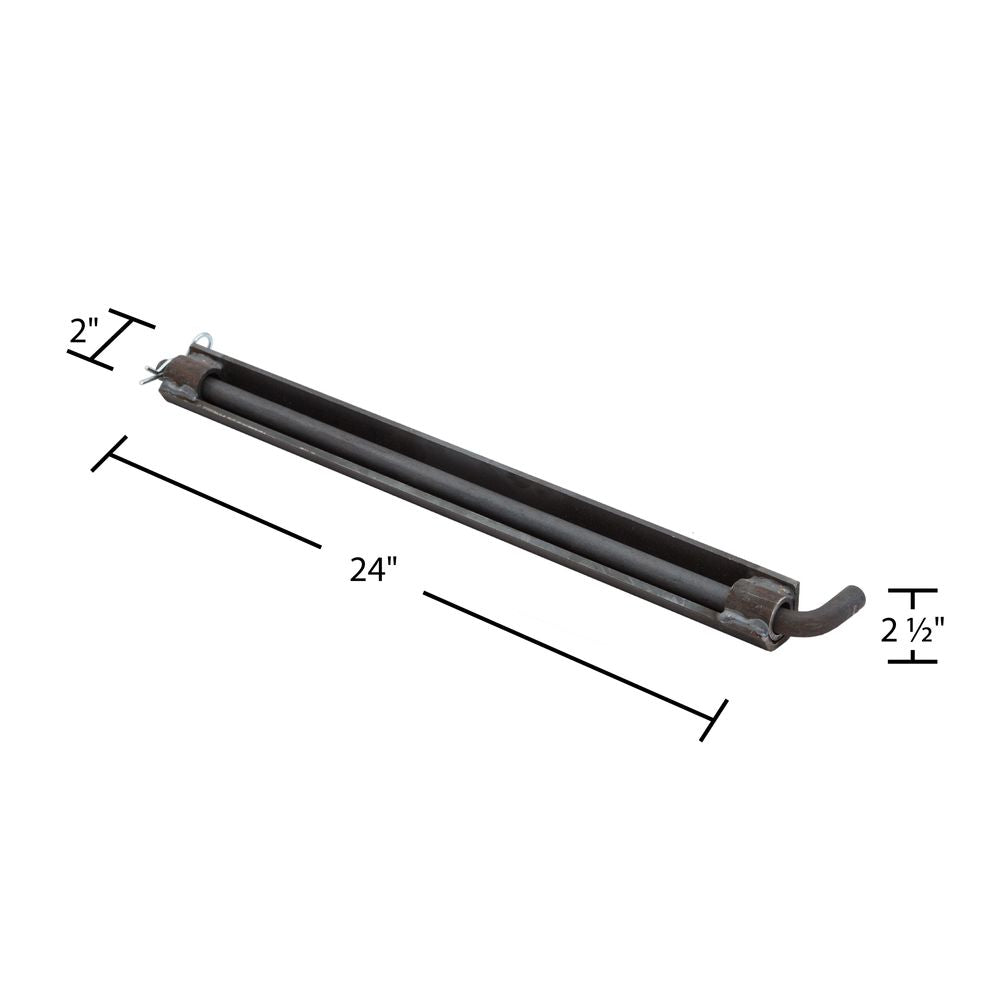 Steel Skid Seat Attaching Bracket for Pin-End Ramps